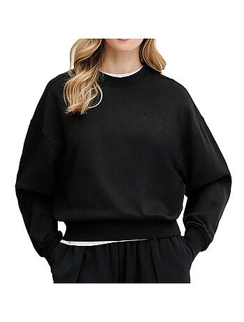Felpa Donna Calvin Klein Jeans French per un look casual ed elegante