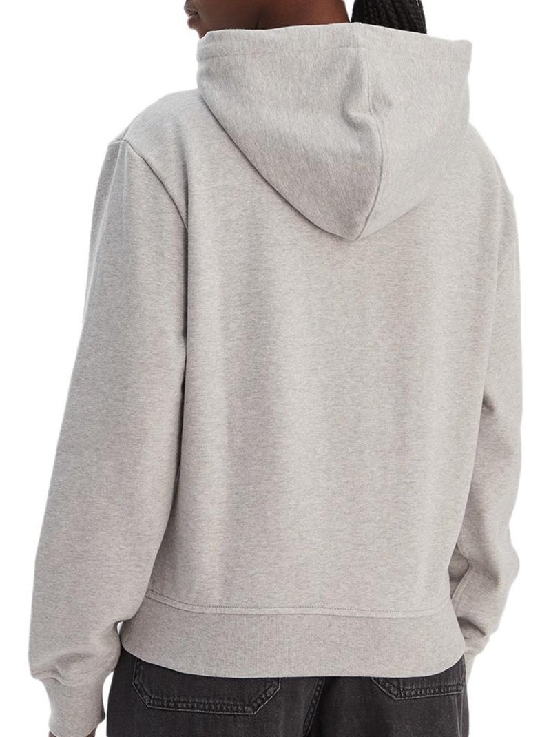 Felpa Donna Calvin Klein Jeans Grigio chiaro - Kiabi