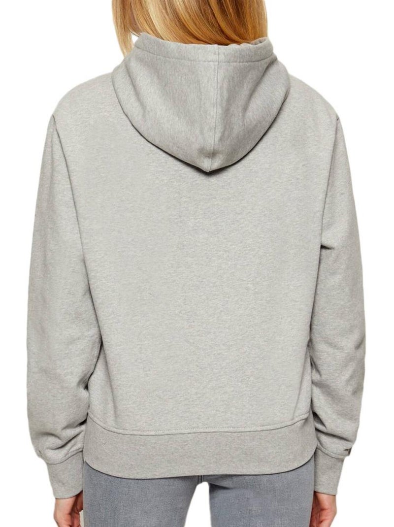 Felpa Donna Calvin Klein Jeans Grigio - Kiabi