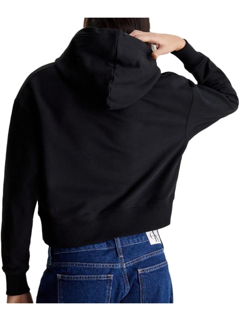 Felpa donna calvin klein jeans Nero - Kiabi