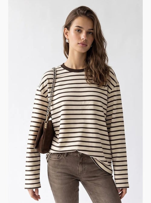 Felpa donna con cappuccio mixray - Kiabi