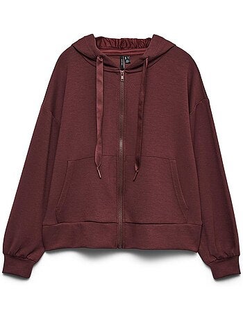 Felpa con Zip da Donna Vero Moda