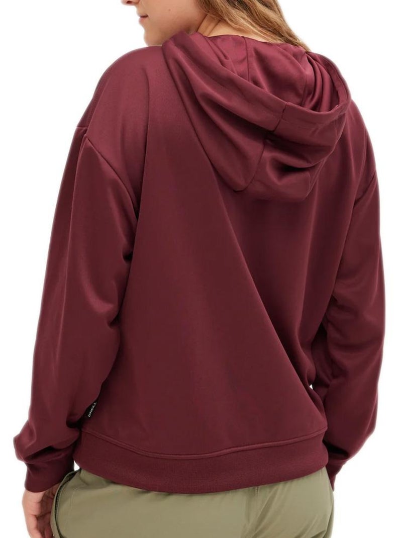 Felpa Donna O'Neill Bordeaux - Kiabi