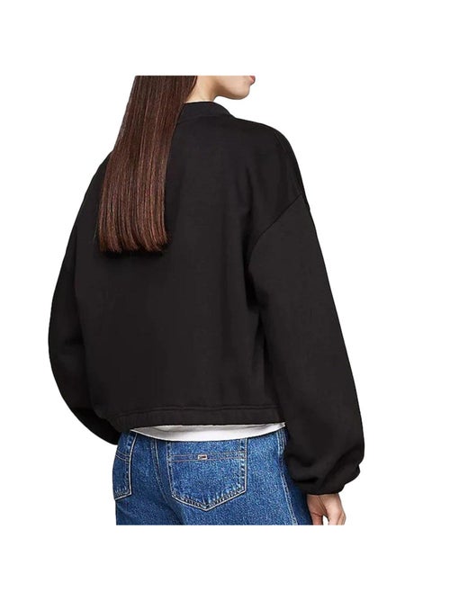 Felpa Donna Tommy Hilfiger con Zip 1/4 - Kiabi