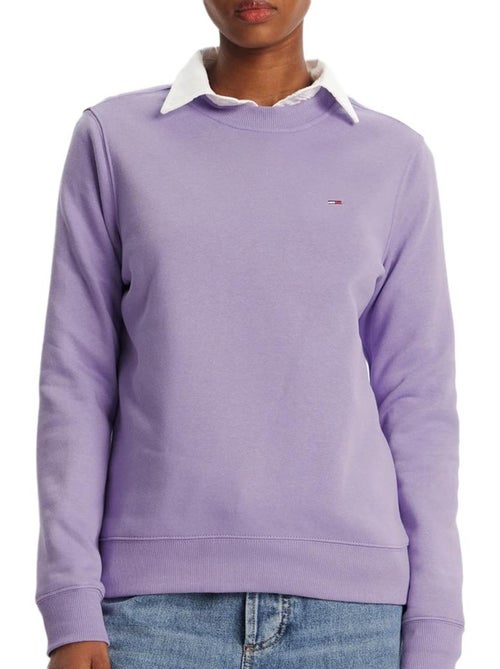 Felpa Donna Tommy Hilfiger Flag Crew - Kiabi