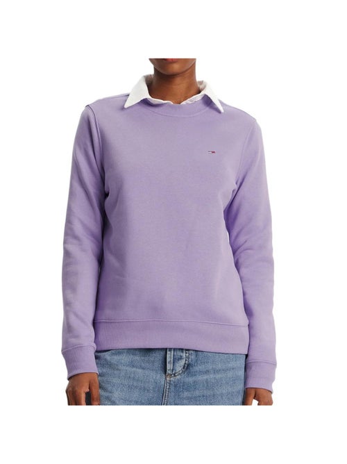 Felpa Donna Tommy Hilfiger Flag Crew - Kiabi