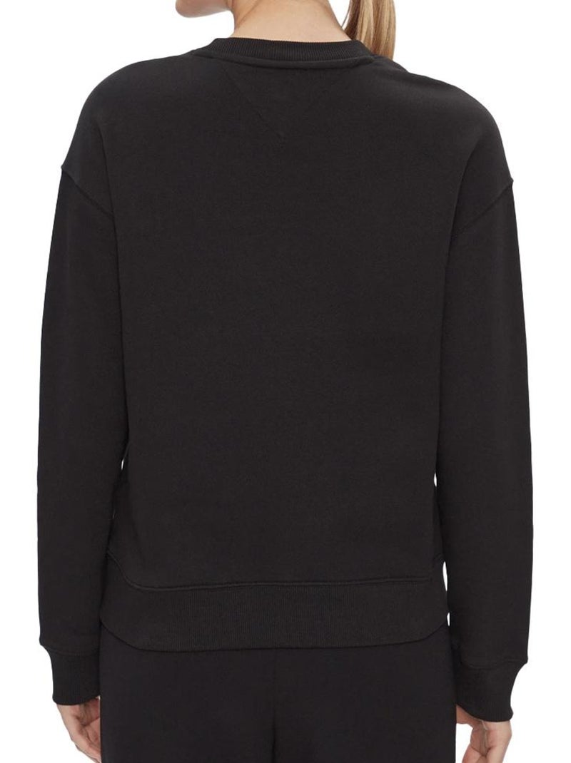 Felpa Donna Tommy Hilfiger Nero - Kiabi