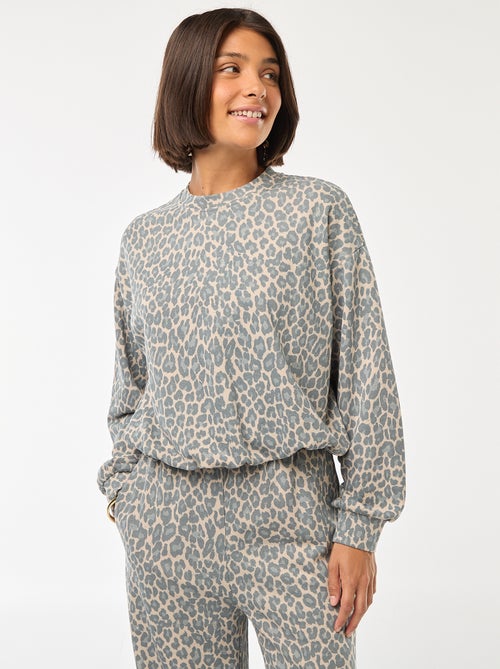 Felpa fit palla - Kiabi