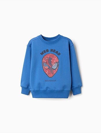 Felpa foderata con stampa lenticolare di Spider-Man