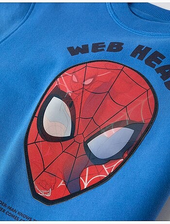 Felpa foderata con stampa lenticolare di Spider-Man
