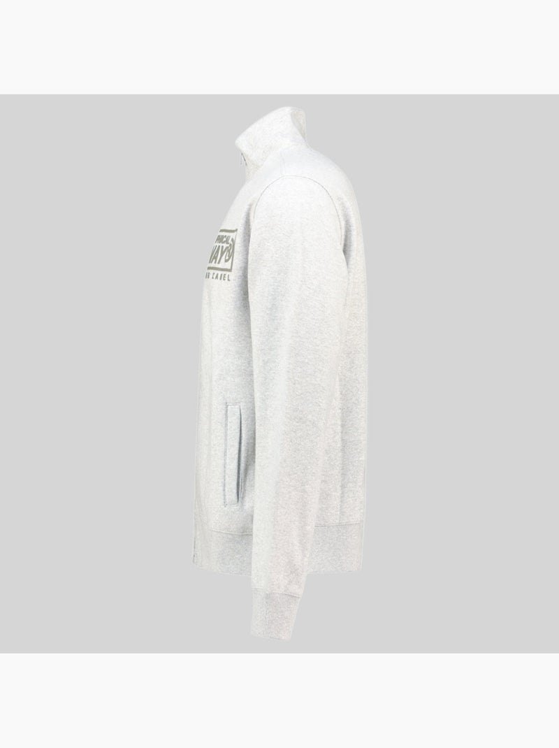 Felpa gantoine fz – geographical norway Grigio chiaro - Kiabi