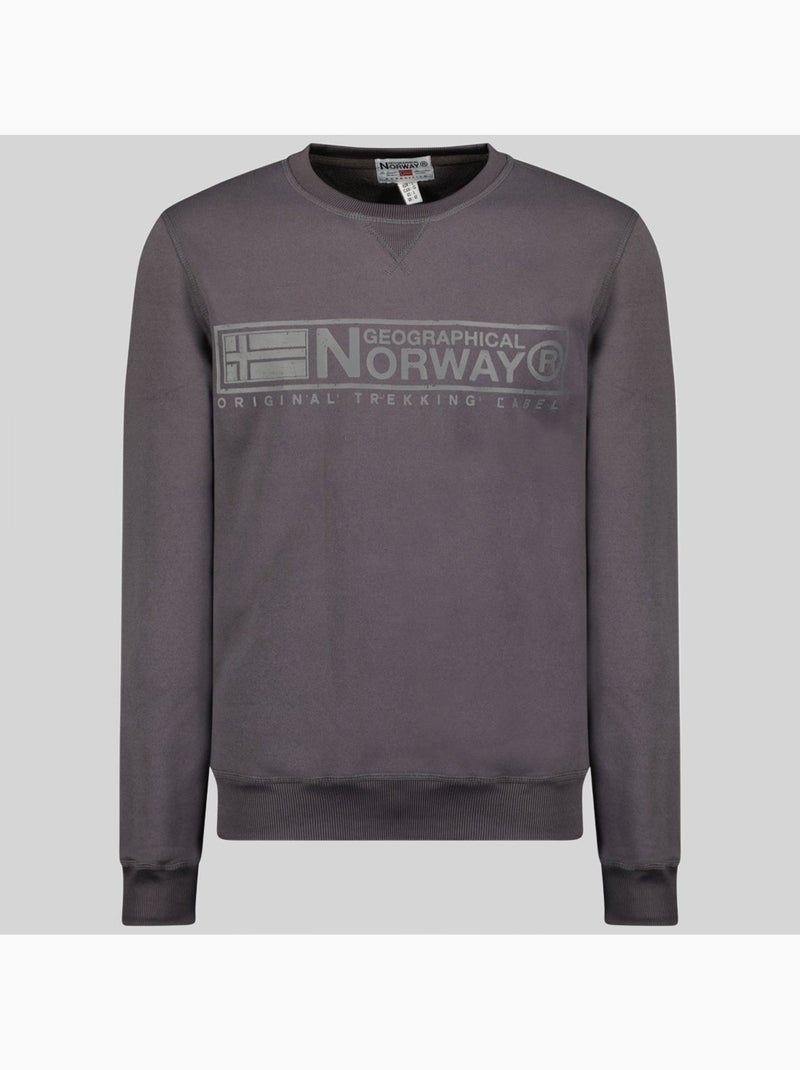 Felpa gantoine – geographical norway Grigio scuro - Kiabi