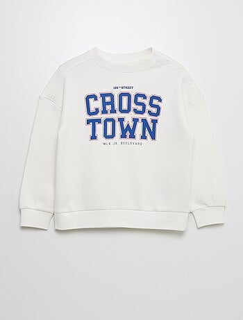 Felpa girocollo - collezione facile da indossare