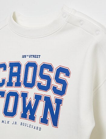 Felpa girocollo - collezione facile da indossare