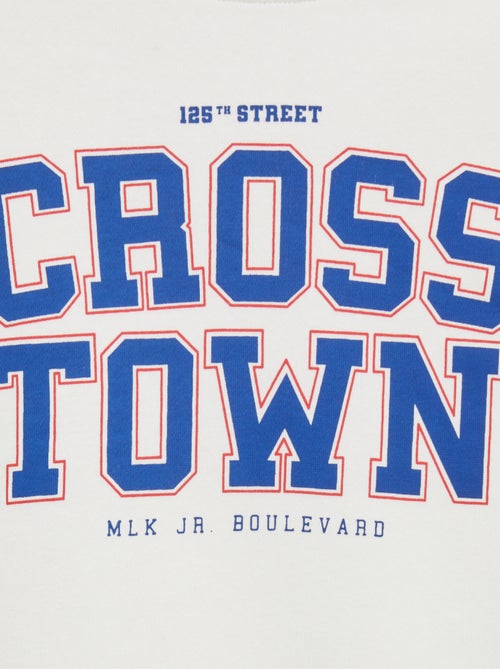 Felpa girocollo - collezione facile da indossare - Kiabi