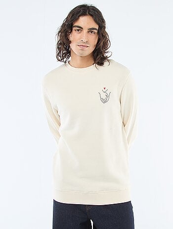 Felpa girocollo 'Agathe Sorlet x Kiabi' - San Valentino