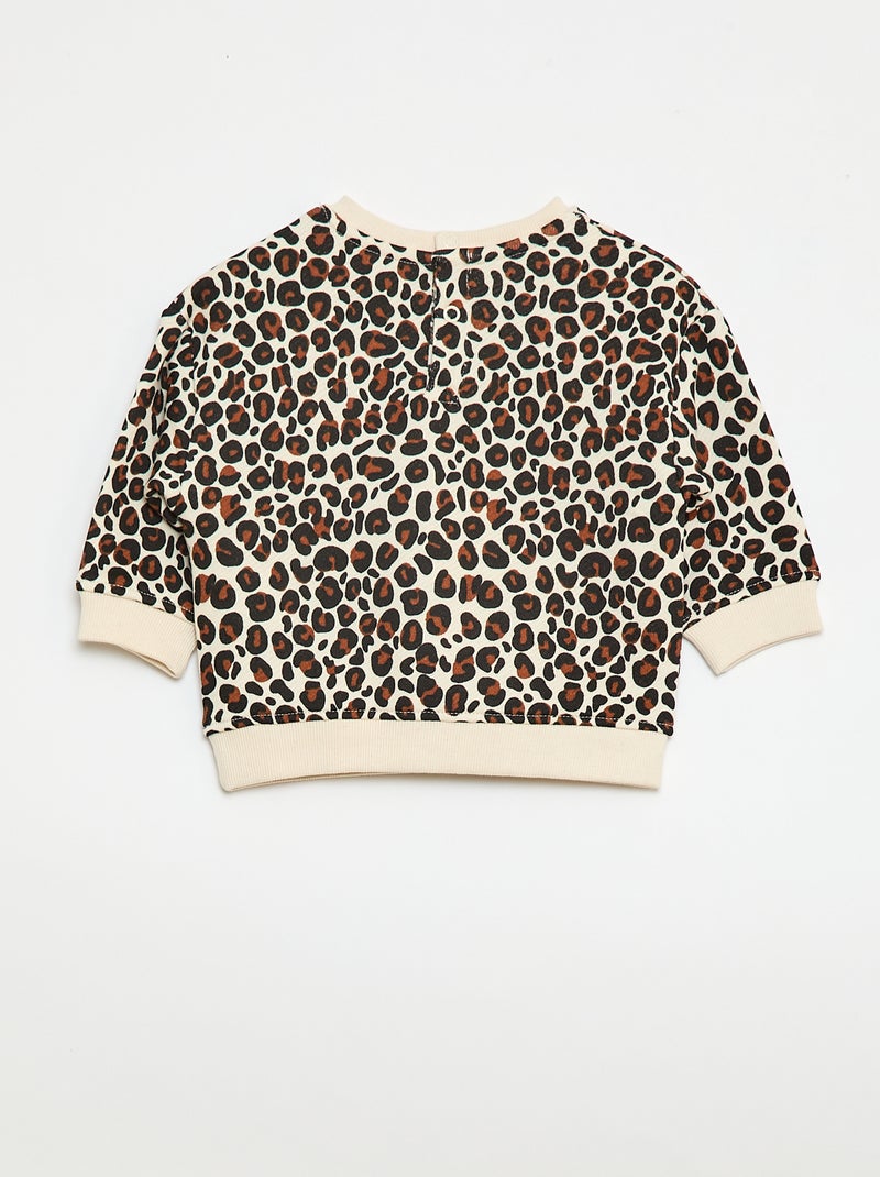 Felpa girocollo 'Agathe Sorlet x Kiabi' - San Valentino Bianco - Kiabi