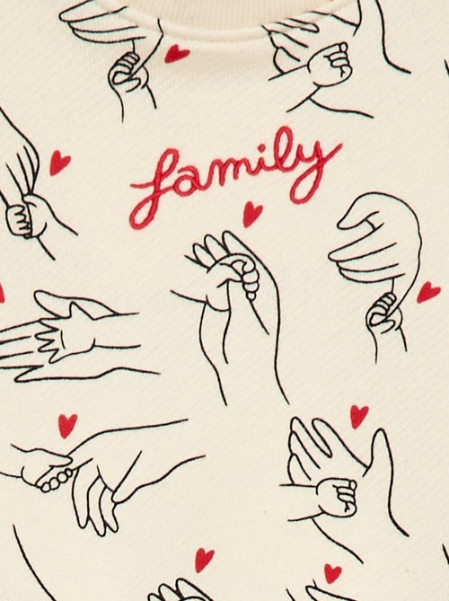 Felpa girocollo 'Agathe Sorlet x Kiabi' - San Valentino - Kiabi