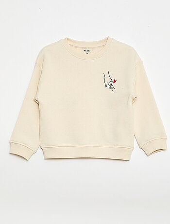 Felpa girocollo 'Agathe Sorlet x Kiabi' - San Valentino