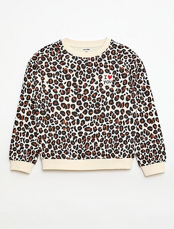 Felpa girocollo 'Agathe Sorlet x Kiabi' - San Valentino