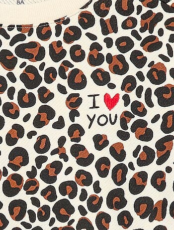 Felpa girocollo 'Agathe Sorlet x Kiabi' - San Valentino