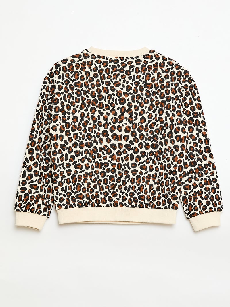 Felpa girocollo 'Agathe Sorlet x Kiabi' - San Valentino Bianco - Kiabi