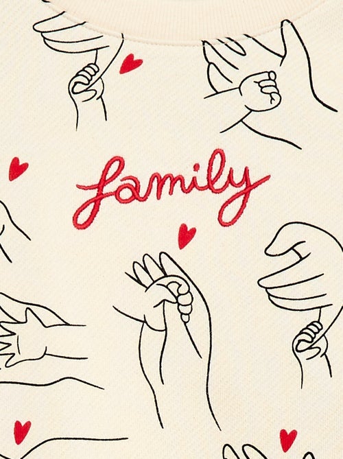 Felpa girocollo 'Agathe Sorlet x Kiabi' - San Valentino - Kiabi