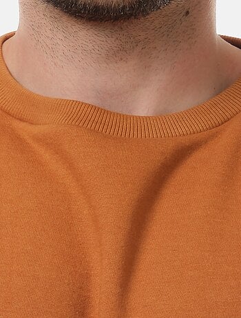 Felpa girocollo