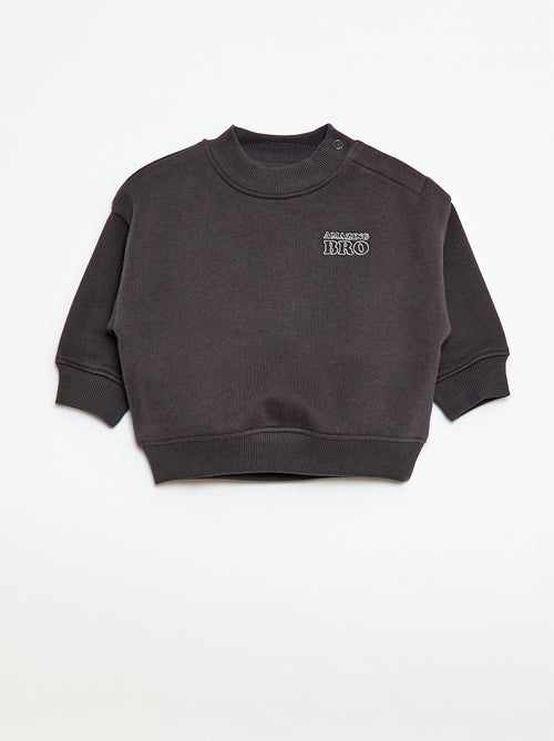 Felpa girocollo brother and sister - Kiabi