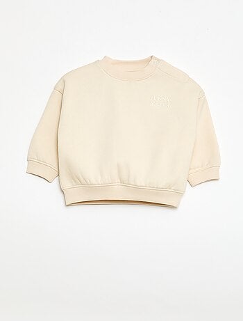 Felpa girocollo Brother & Sister