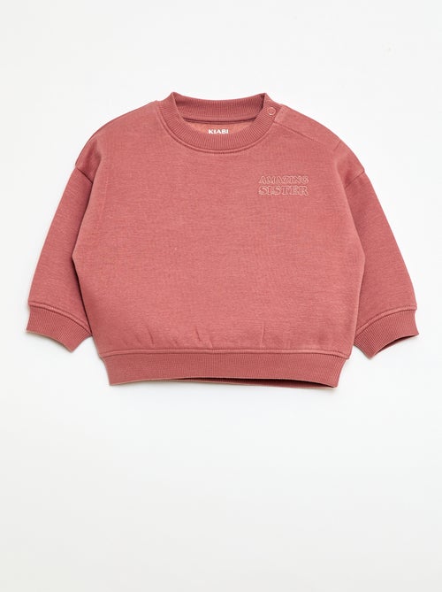 Felpa girocollo Brother & Sister - Kiabi