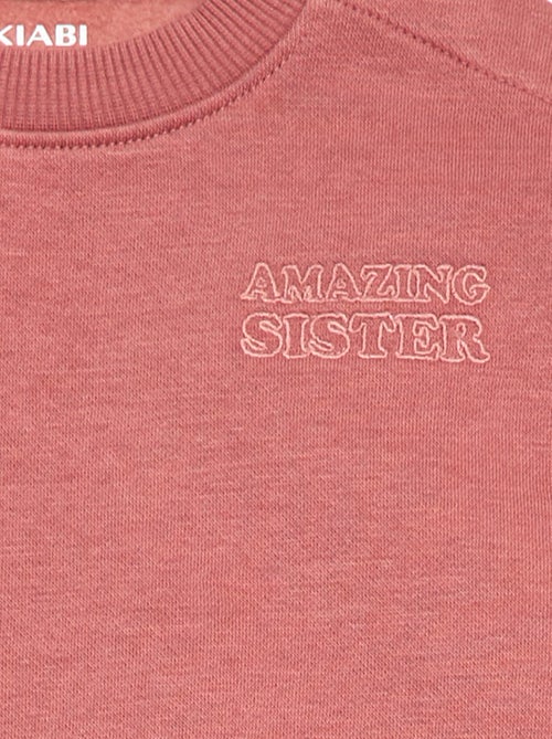 Felpa girocollo Brother & Sister - Kiabi