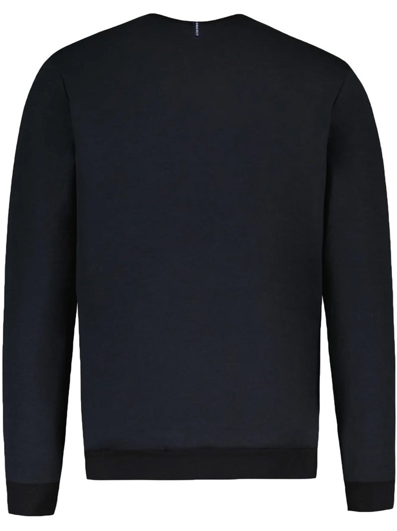 Felpa Girocollo da Uomo Le Coq Sportif Nero - Kiabi