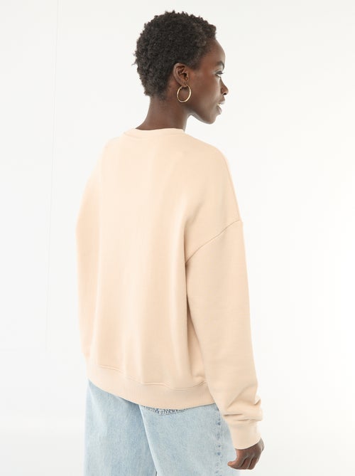 Felpa girocollo fantasia - Kiabi Felpa girocollo fantasia - Kiabi