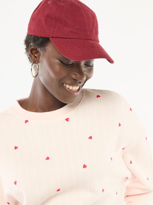 Felpa girocollo fantasia - Kiabi Felpa girocollo fantasia - Kiabi