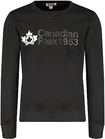 Felpa girocollo ganteak – canadian peak