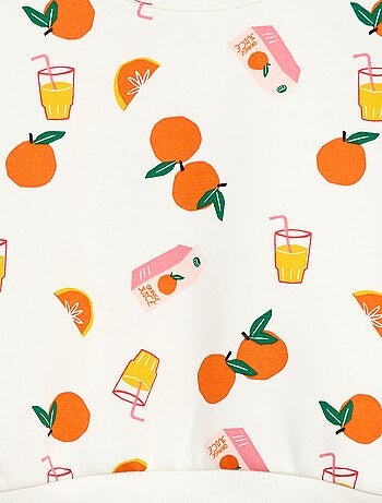 Felpa girocollo stampata - Grafik Edition