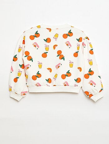 Felpa girocollo stampata - Grafik Edition