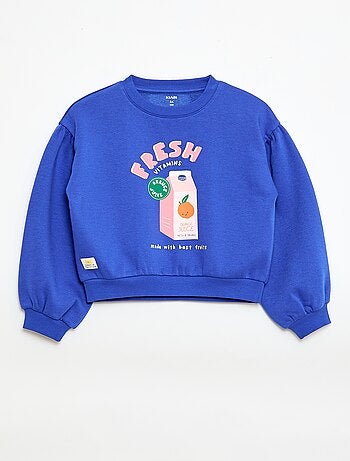 Felpa girocollo stampata - Grafik Edition