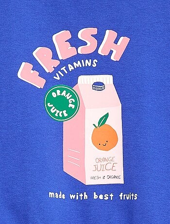 Felpa girocollo stampata - Grafik Edition