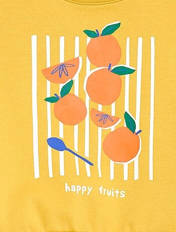 Felpa girocollo stampata - Grafik Edition