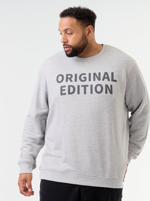 Felpa girocollo stampata 'Original Edition' - Kiabi