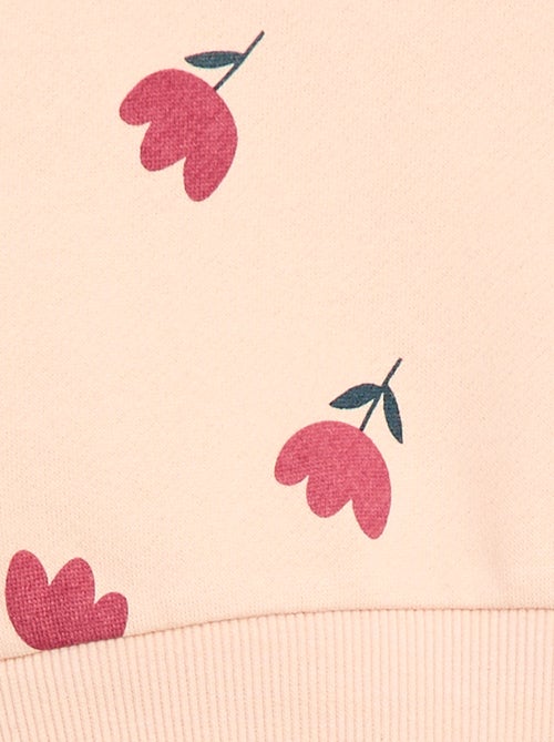 Felpa girocollo stampata - Kiabi