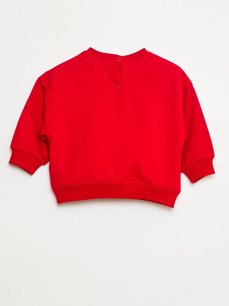 Felpa girocollo 'Superman' 'DCcomics' Rosso - Kiabi