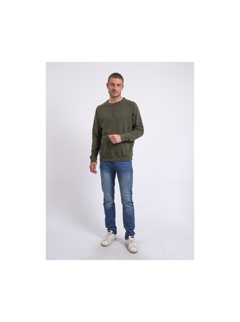 Felpa girocollo WINAMOK Cachi - Kiabi