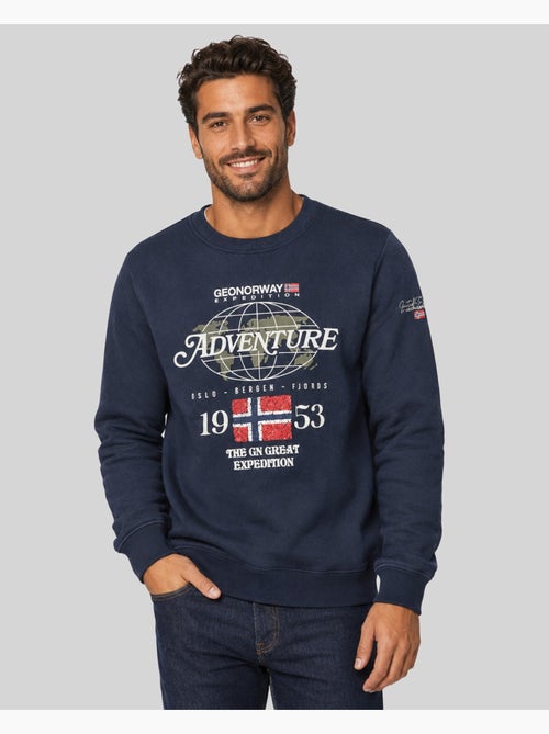 Felpa golkovitz – geographical norway - Kiabi Felpa golkovitz – geographical norway - Kiabi