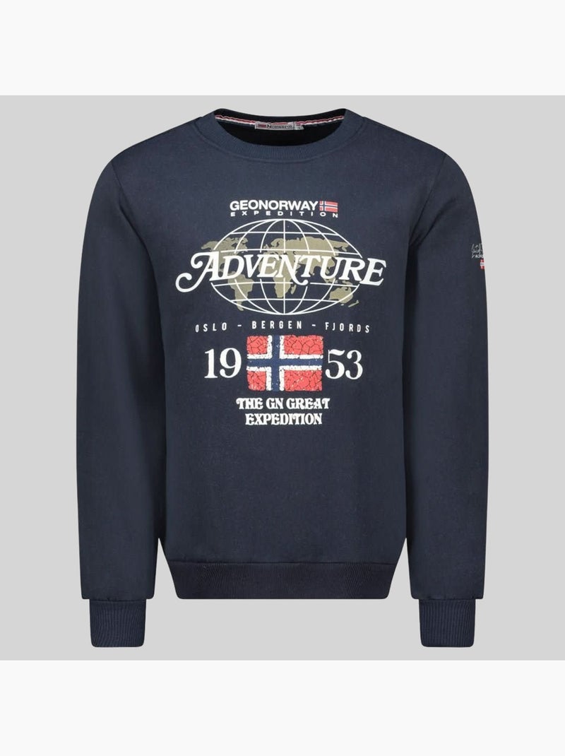 Felpa golkovitz – geographical norway Blu marino - Kiabi