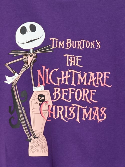 Felpa halloween 'Disney' 'Monsieur Jack' in cotone - Kiabi