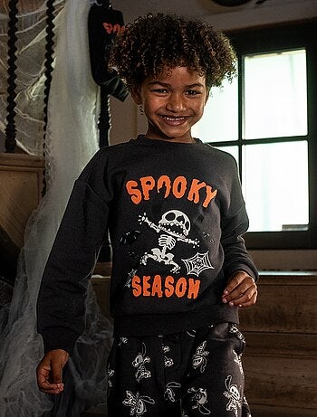 Felpa 'Halloween' 'Disney' 'Stitch'
