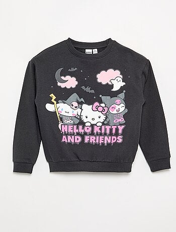 Felpa 'Hello Kitty' a maniche lunghe